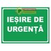 Indicator pentru iesiri de urgente